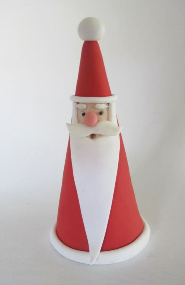 Santa surprise figurine